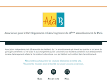 Tablet Screenshot of ada13.org