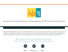 Tablet Screenshot of ada13.com